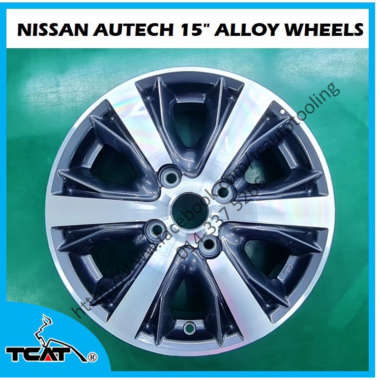 Nissan Genuine Part AUTECH 15" ALLOY WHEELS (Made in Japan) Shopee