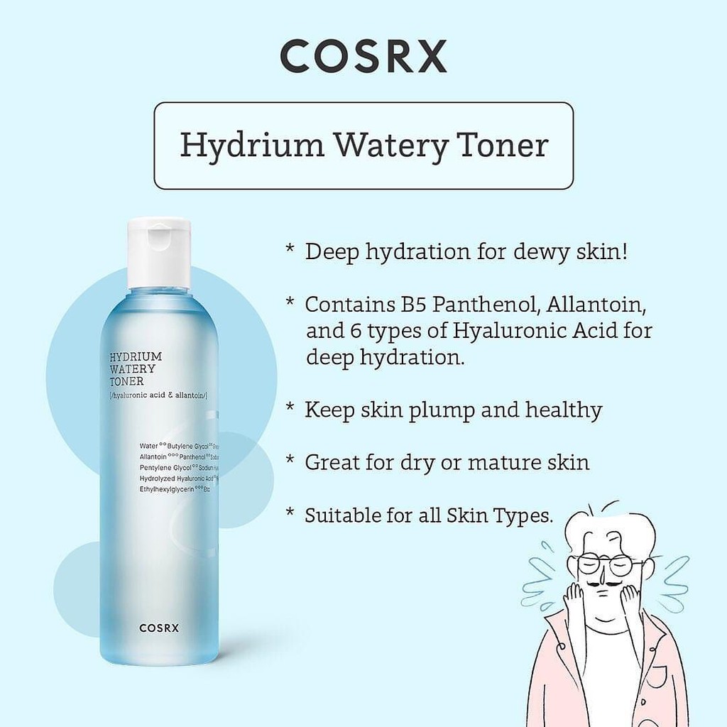 Watery toner hydrium cosrx COSRX Hydrium