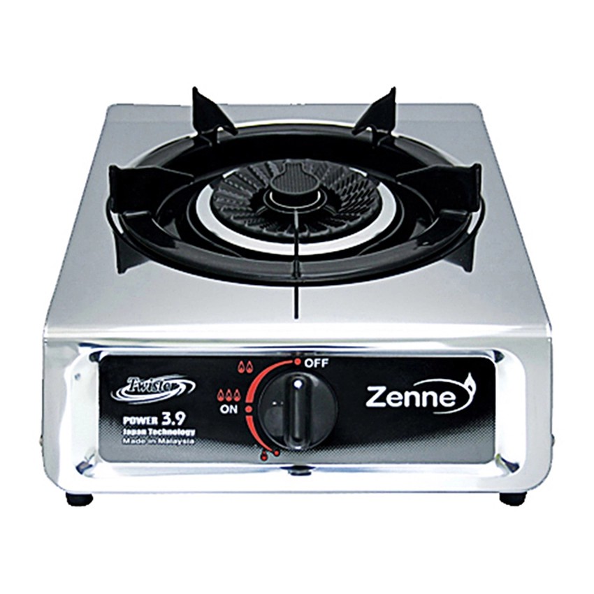 Zenne KGC12A Single Gas Burner Stove (Silver) Shopee Malaysia