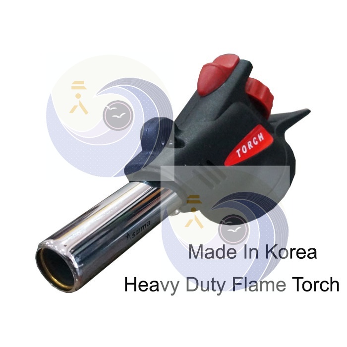 [ 1 UNIT ] Flame Torch Camping Gas Butane Burner Welding Fire Maker Flame Gun Heavy Duty (CAMPSOR)