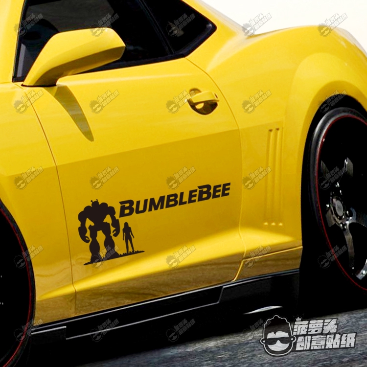 bumblebee transformer car decal