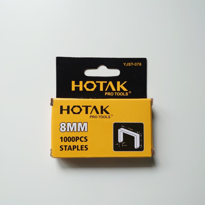 Hotak Pro Tools Stapler Refill / 8mm 12mm 14mm Stapler Refill / Heavy