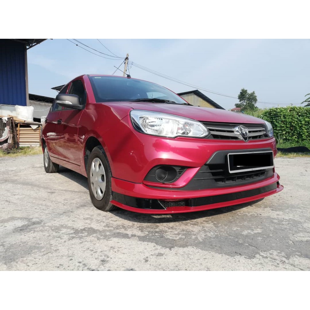 Proton Saga VVT 2016 S1K Front Skirt PU | Shopee Malaysia