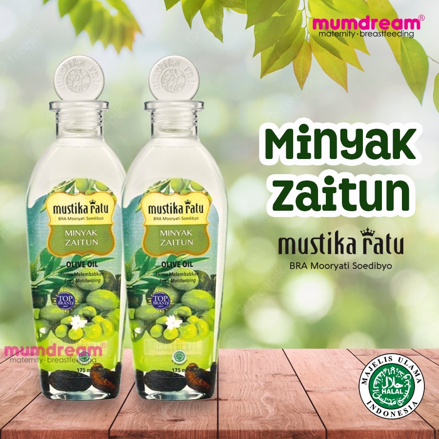 [ 100 Original ] Mustika Ratu Minyak Zaitun Olive Oil 175ml Shopee Malaysia