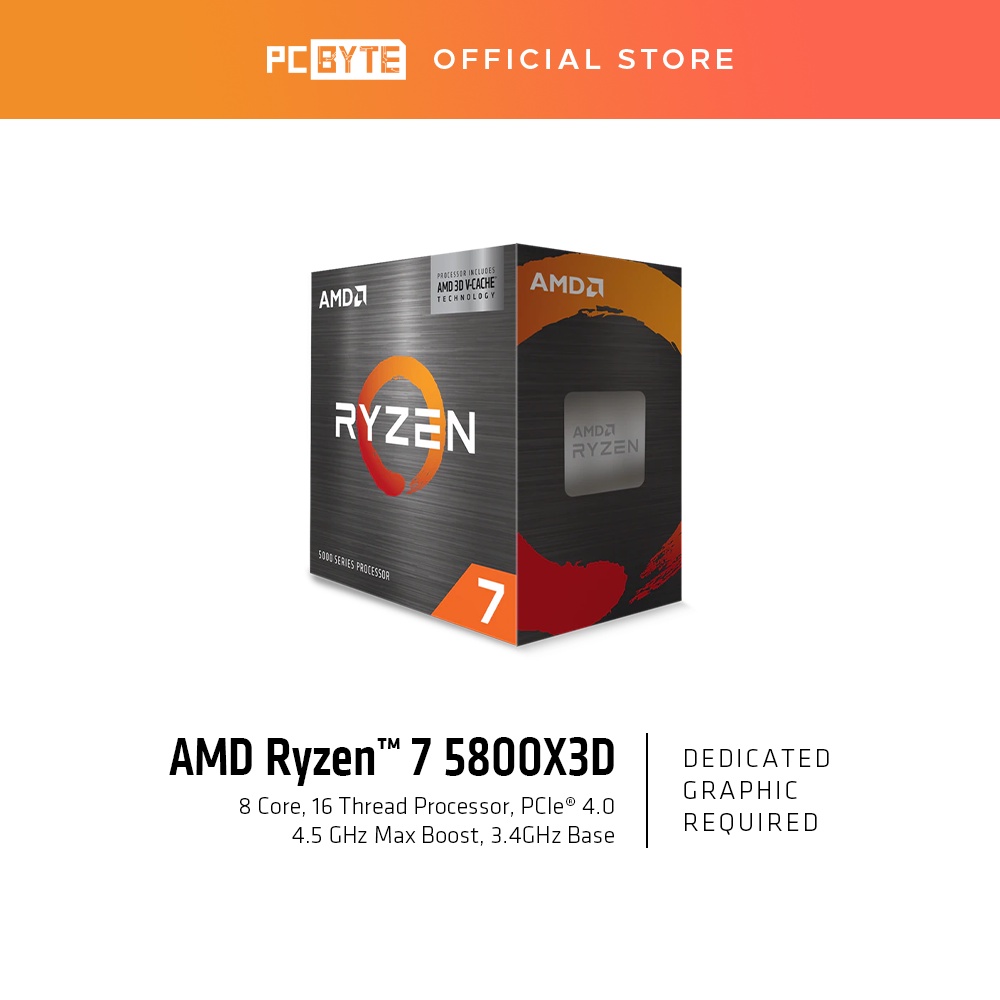 AMD Ryzen 7 5800X3D Gaming Processor | Shopee Malaysia