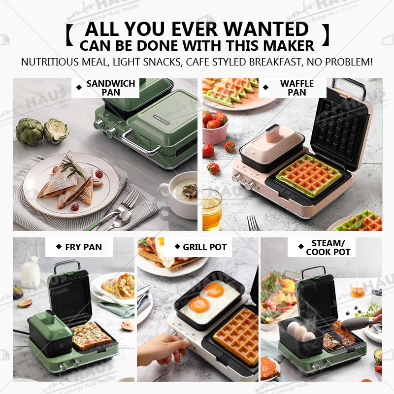 CentralWorld Morphy Richards 220v 50Hz Multifunctional Breakfast