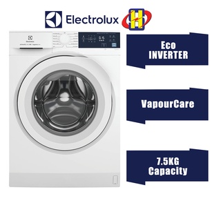 Electrolux Washing Machine (7.5KG) Inverter Ultimatecare 300 Front Load Washer EWF7524D3WB