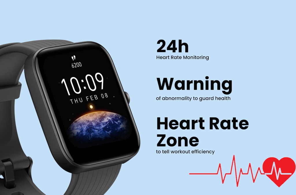 Amazfit Bip 3 With 1.69 Display Smartwatch (Official 1 Year Warranty) description image 9