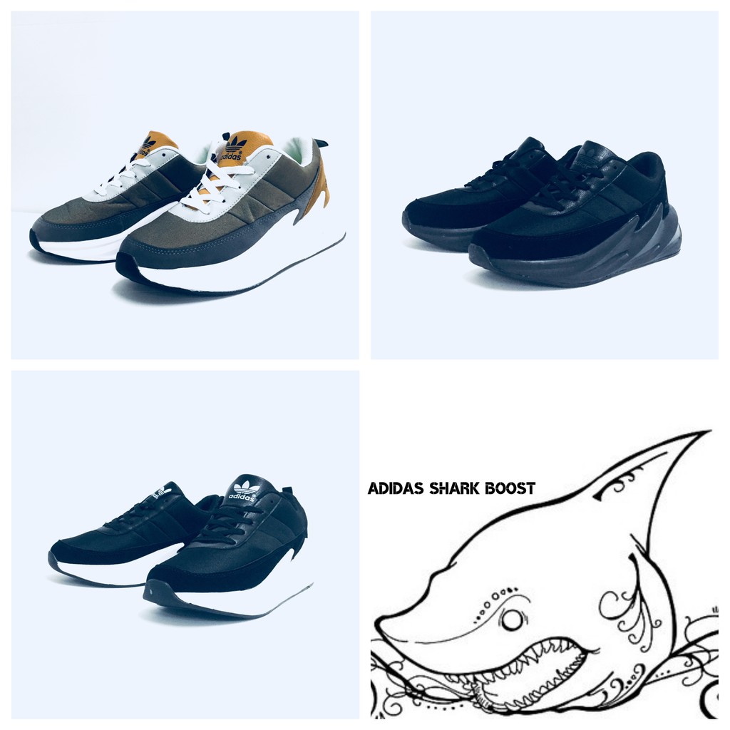 adidas shark boost white