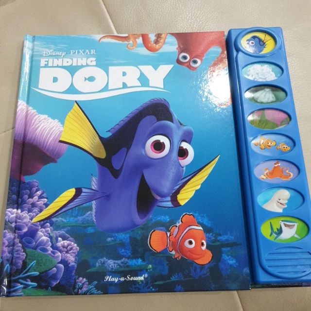 Disney FINDING DORY sound book🐠 | Shopee Malaysia