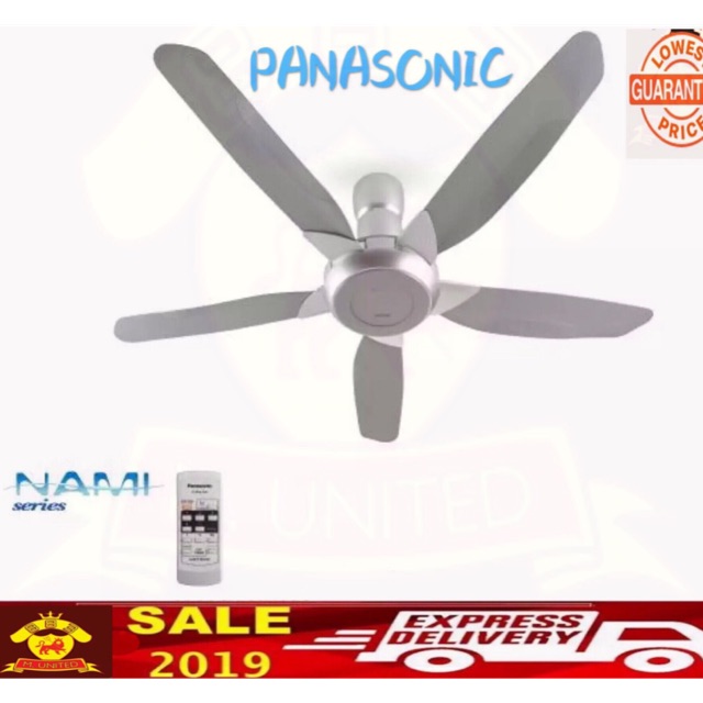 Panasonic Nami 5 F M15e2 Ceiling Fan Shopee Malaysia