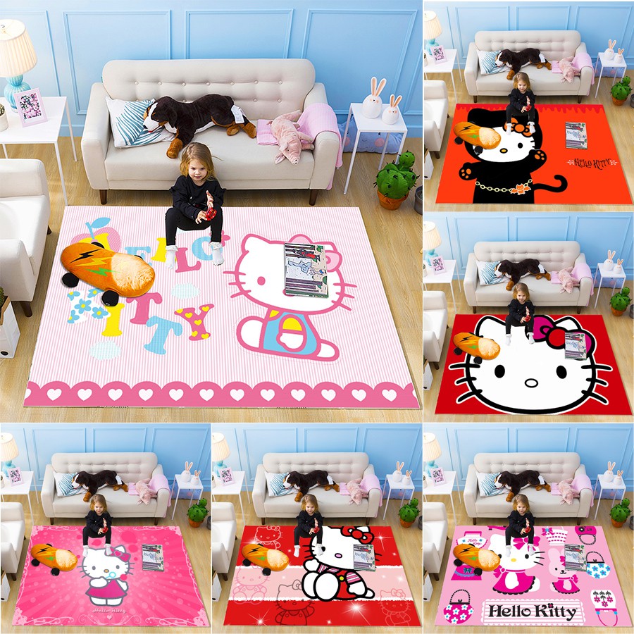  hello  kitty  Decor Area Rugs  Carpet for Living Room  Bedroom 