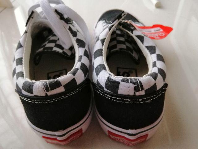 FREE POSTAGE VANS PREMIUM OLD SKOOL CHECKERBOARD SNEAKERS 
