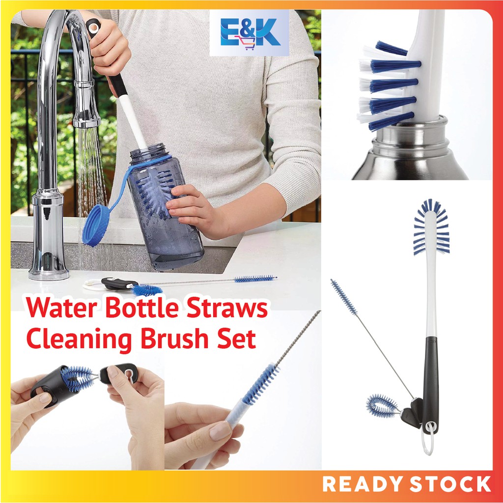 Good Grips Long Handle Water Bottle Cleaning Set • Milk Bottle Cleaner