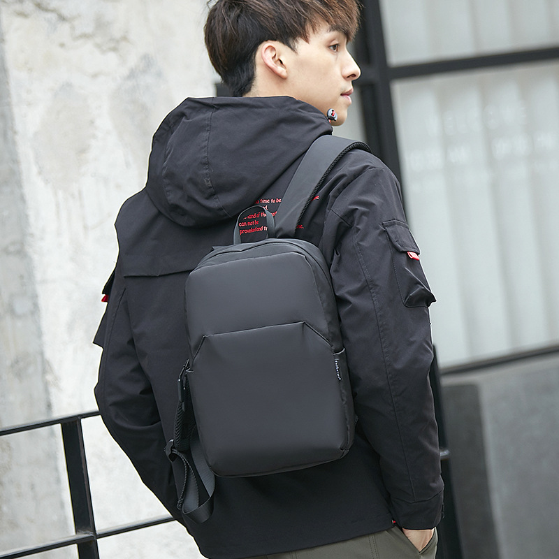 New Mini Waterproof Backpack Men's Japanese Tide Brand Lightweight School Bag Simple Leisure Travel Small Backpack