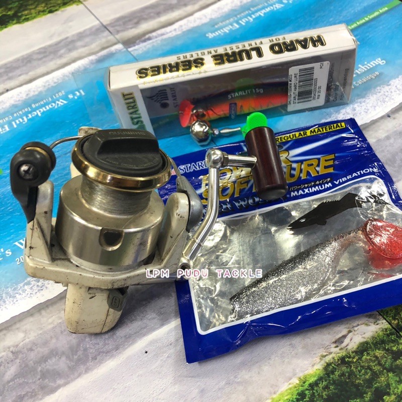 SHIMANO AERLEX 2000 SPINNING FISHING REEL SECOND HAND (USED) Shopee