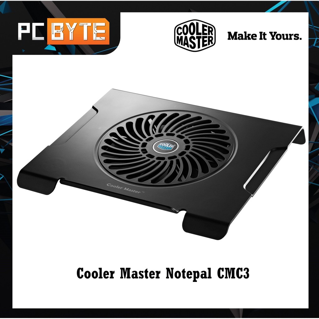 Cooler Master Notepal C3 CMC3 200mm Fan Notebook Cooler (R9-NBC-CMC3 ...