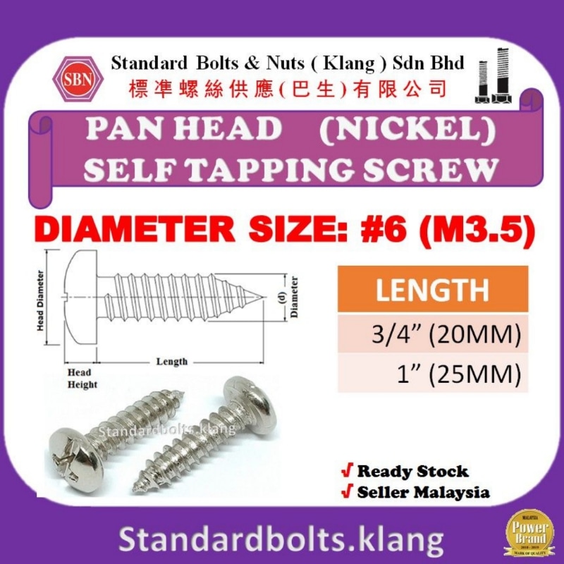 Standard Bolts Nuts Klang S B Online Shop Malaysia
