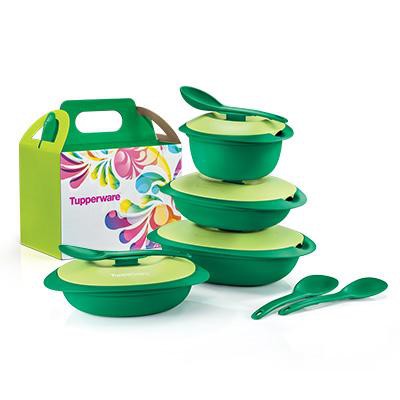 Emerald Blossom Set Tupperware Brands