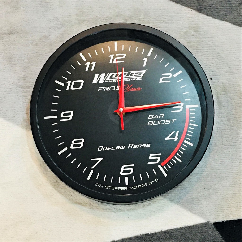 Limited Edition Wall Clock Design By Work Engineering Shopee Malaysia