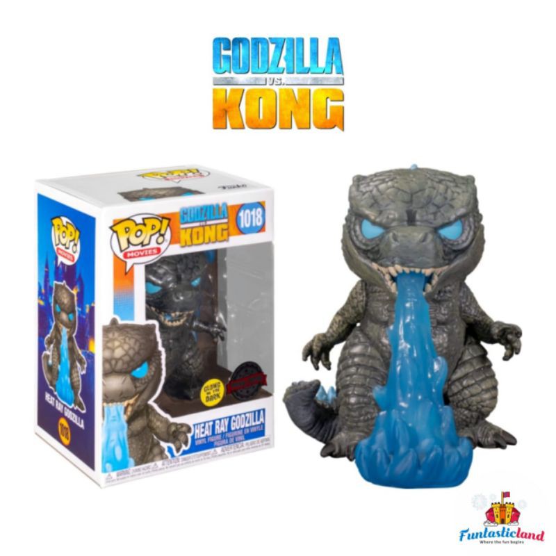 Original funko pop! movie godzilla vs kong - heat ray godzilla 1018 ...