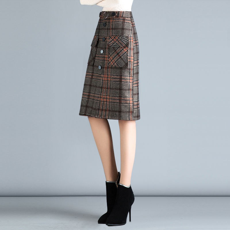 checkered skirt tall