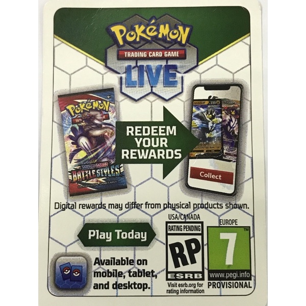 Pokémon TCG online Trading Card Game Code Shopee Malaysia