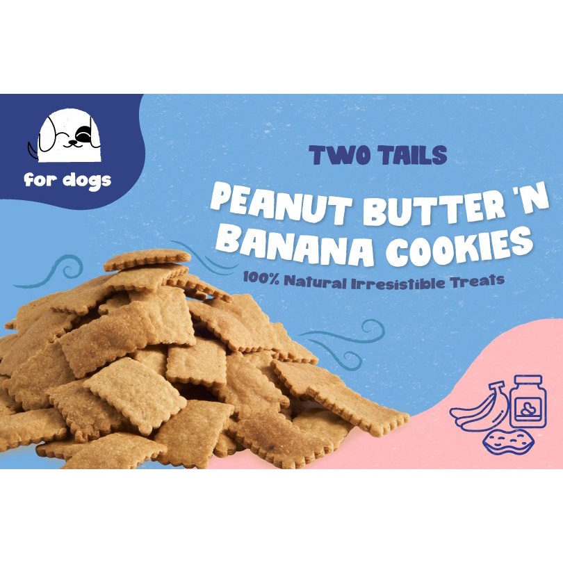 Signature Market Peanut Butter 'N Banana Cookies (For Dogs) (100g