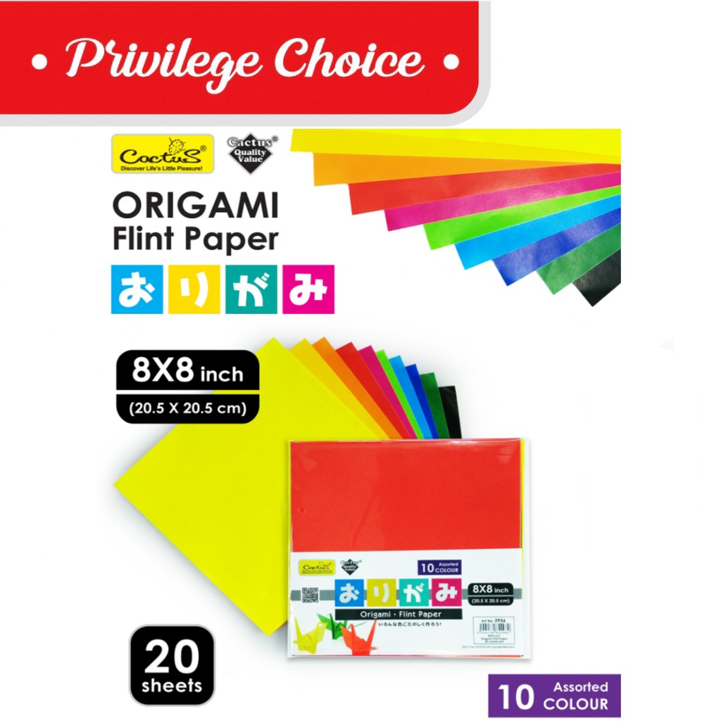 A4 origami paper/flint paper/colour paper/kertas warna Shopee Malaysia