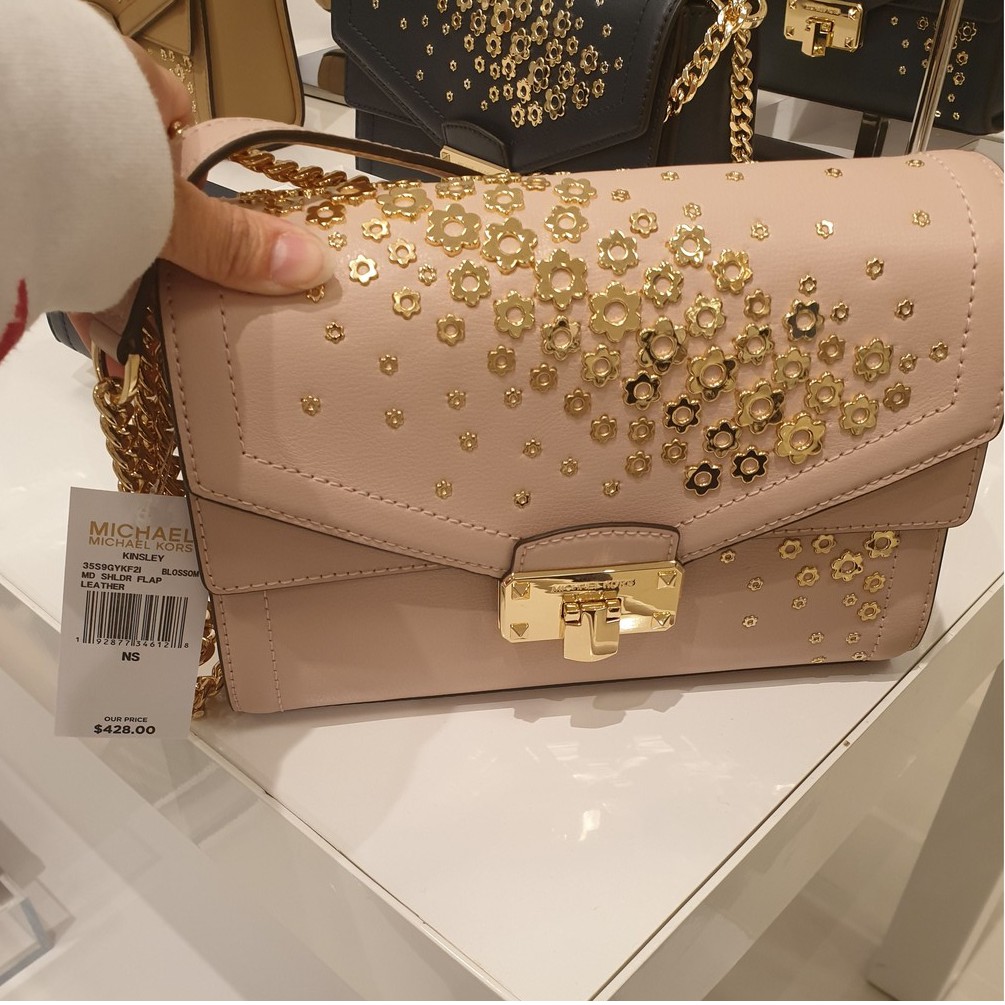 100% Authentic Michael kors (MK) Kinsley Blossom | Shopee Malaysia