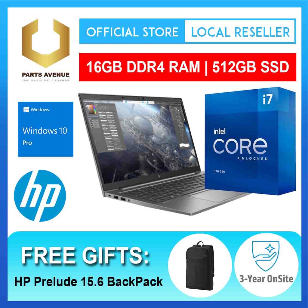 HP ZBook FireFly G8 i7 Mobile WorkStation PC 1A2F2AV (i7-1165G7 | 16GB ...