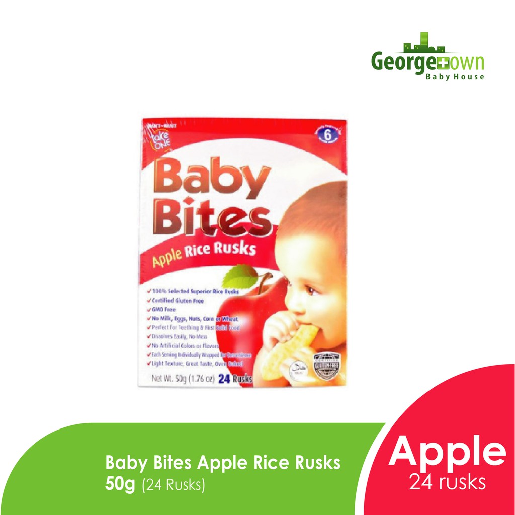 Babybites Rice Rusk 50g (24 rusks) Shopee Malaysia