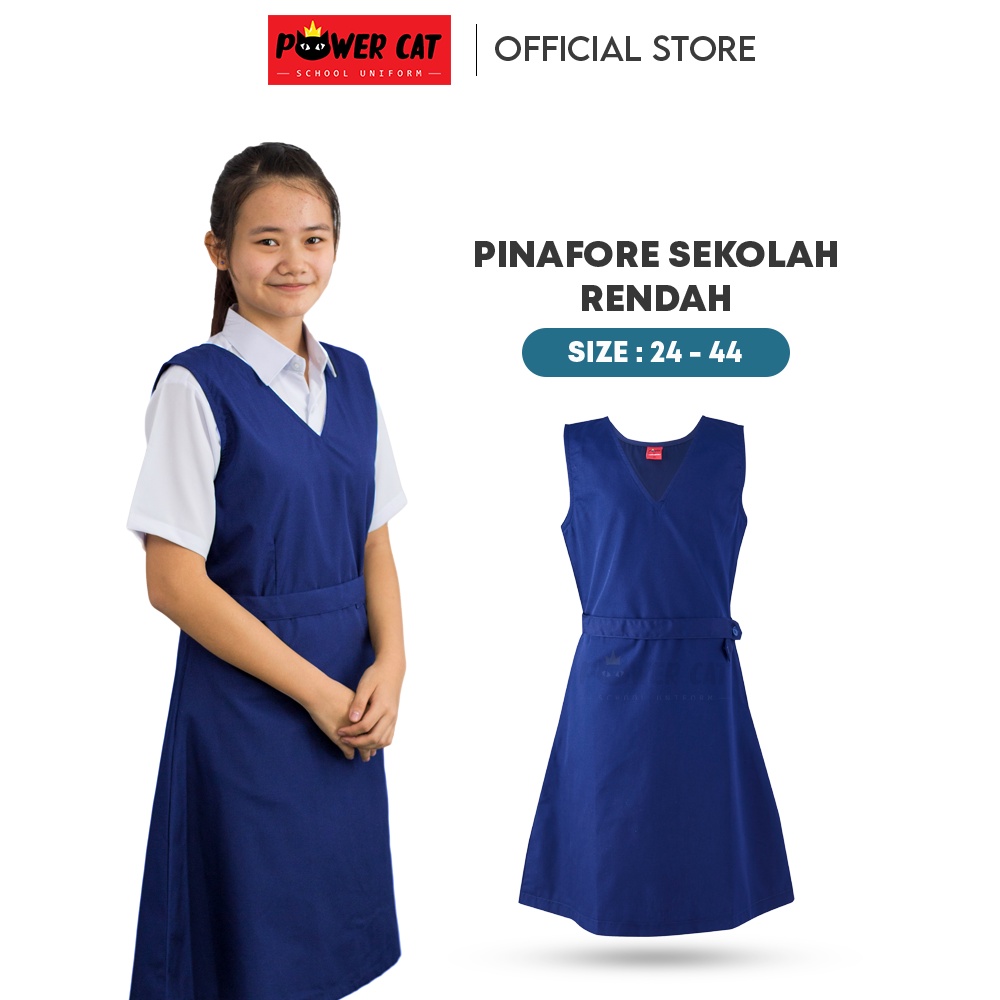 Falcon School Uniform Secondary School Blue Pinafore