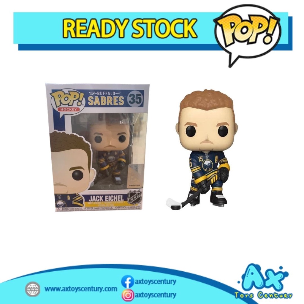 Funko Pop! Hockey: Buffalo Sabres - Jack Eichel #35 100% Genuine