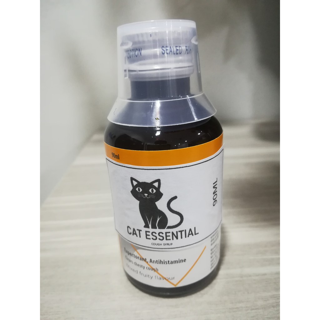 ubat batuk kucing 90ml - cat essential   Shopee Malaysia