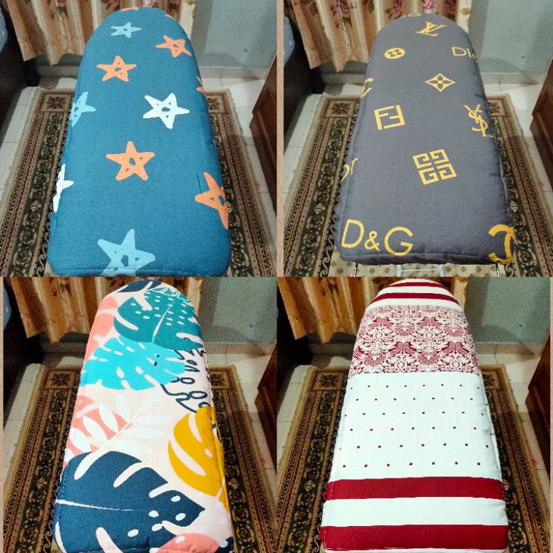Ready Stock!! Iron Board Cover (36" x 12")+ including Span (Design 1 Design 10) Shopee Malaysia