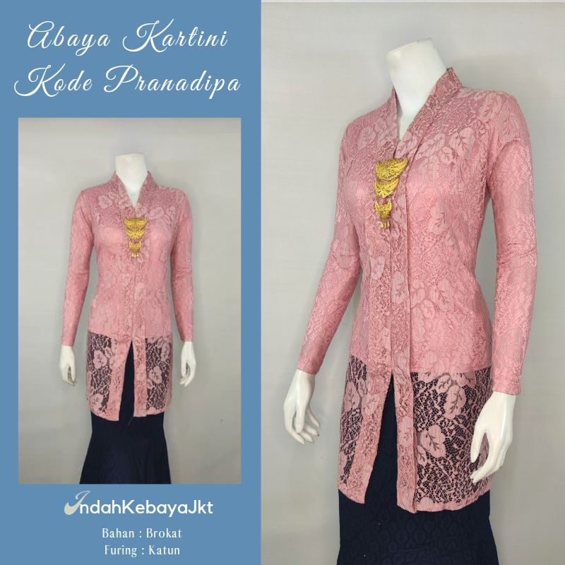 Buy Kebaya Abaya Modern Kartini Brokat Cotton Layer Seetracker Malaysia