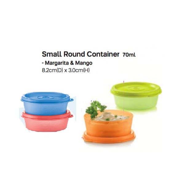 Tupperware Mini Round Keeper (4) 70ml