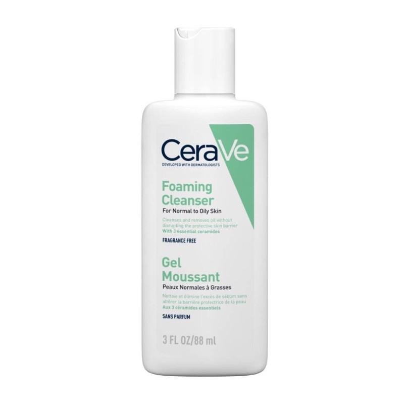 Ready Stock Cerave Foaming Facial Cleanser 88ml 236ml 473ml Shopee Malaysia