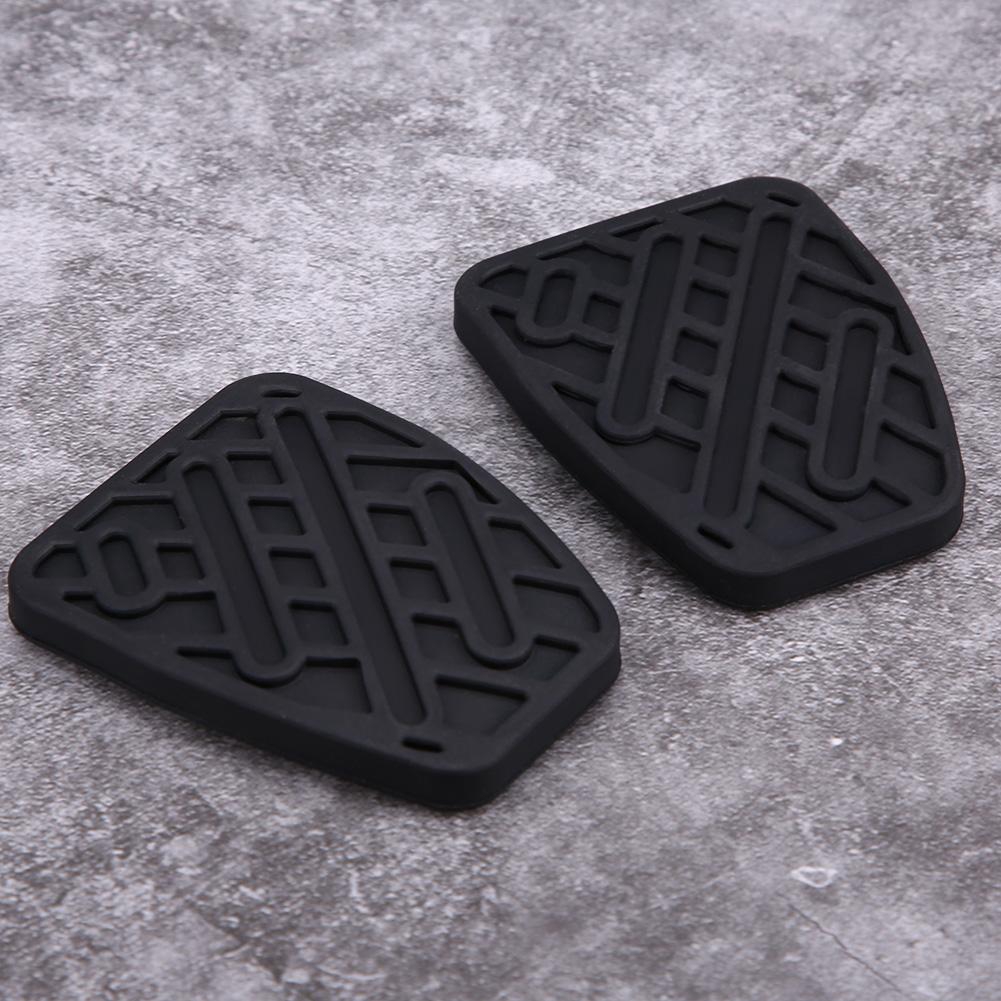 Pair Brake Clutch Pedal Pad Rubber Cover for Nissan Qashqai 2007-2016 46531JD00A