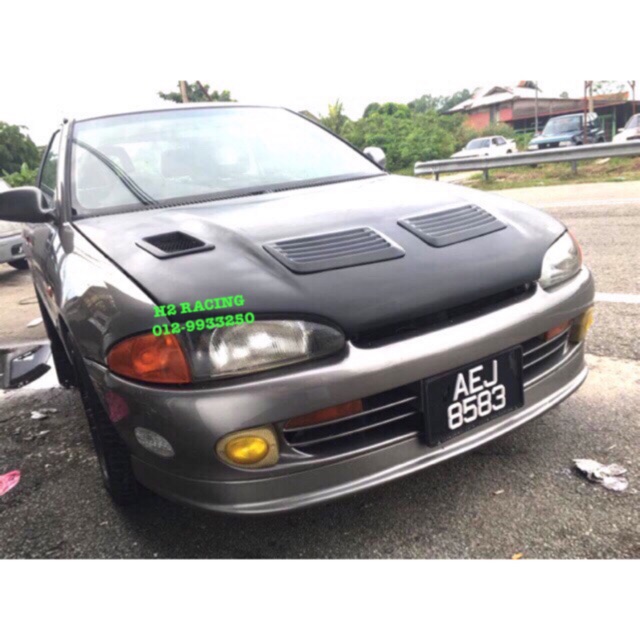 MIVEC EVO3 WIRA FRT BONNET BONET EVO 3 ( Scoop boleh buka ...