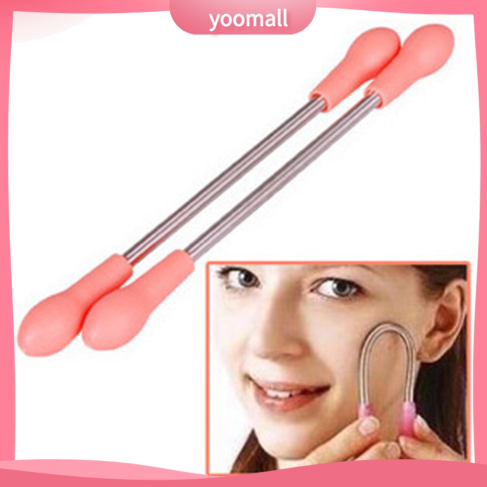YOOMALL) Threading Spring Facial Lip Hair Remover Clip Removal Epilator  Stick Beauty Tool | Shopee Malaysia