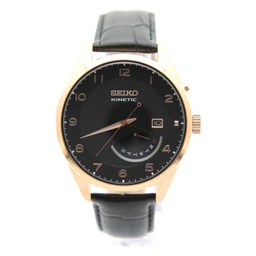 seiko kinetic leather