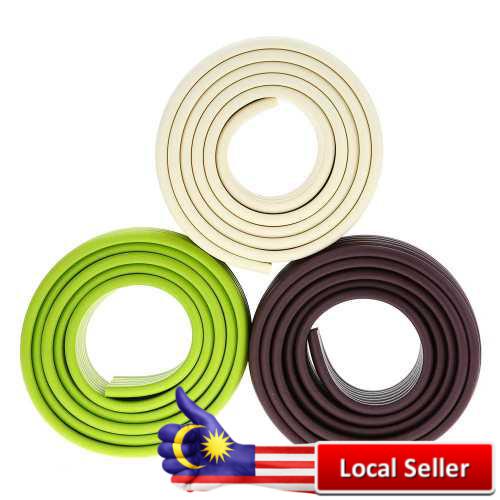 2M / 6.6ft Mutifunction Baby Bumper Strip Safety with Double Sided Tap