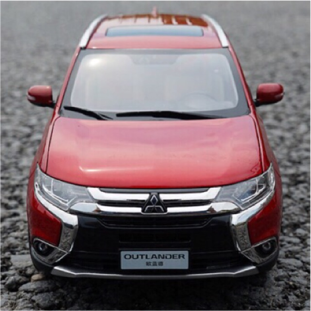 mitsubishi outlander diecast model