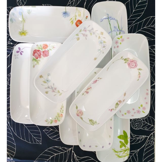 Corelle Rectangle Fish Plate Shopee Malaysia
