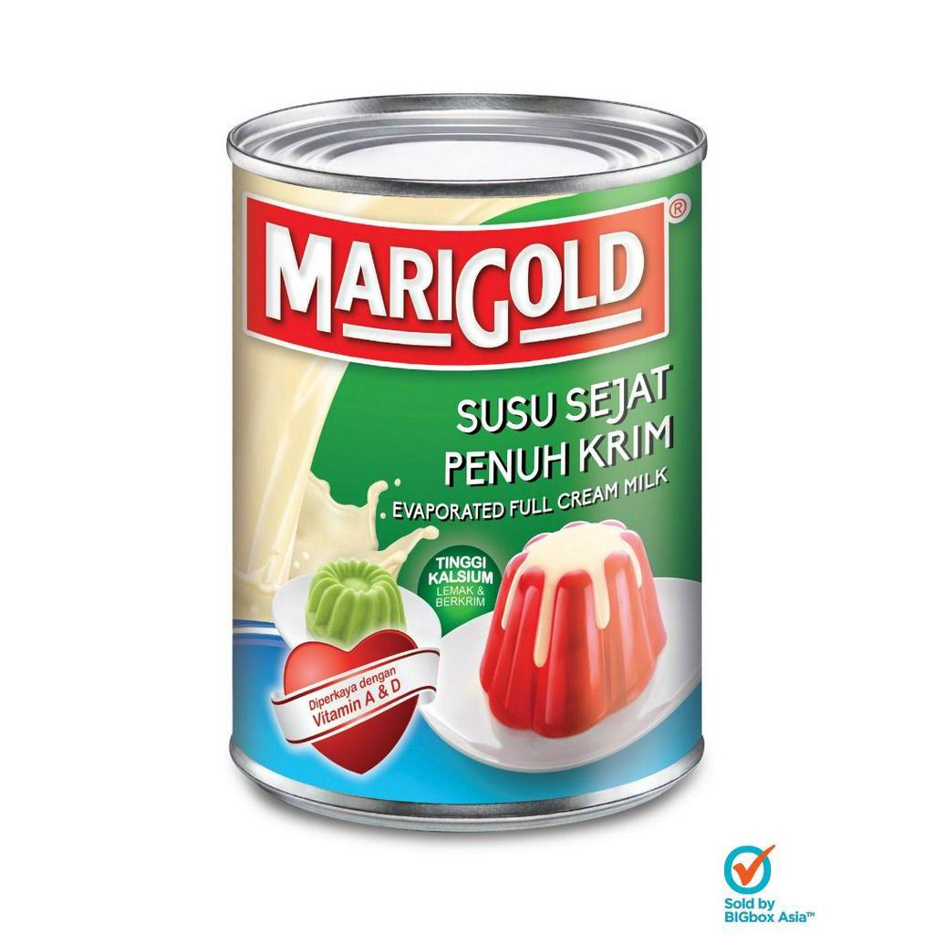 Marigold Evaporated 390g Full Cream Milk Shopee Malaysia