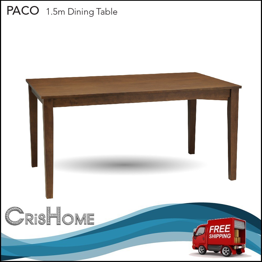 Crishome Paco 1 5 Meter Dining Table Office Computer Working