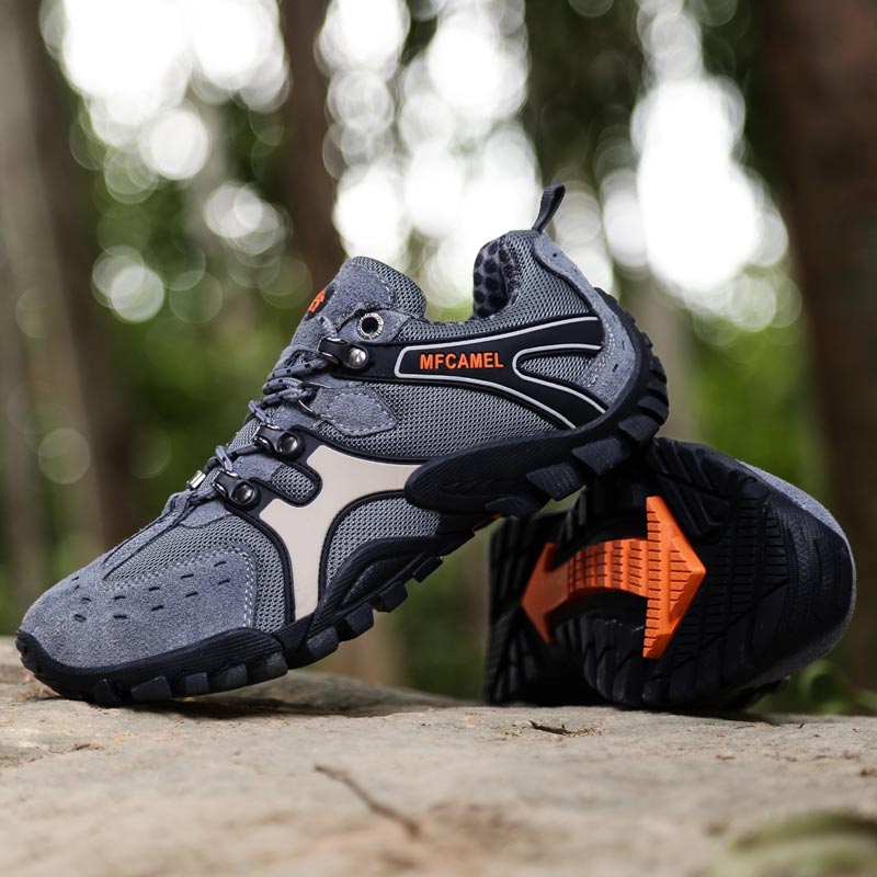 Men's Sport Shoes Leather Hiking Shoes 