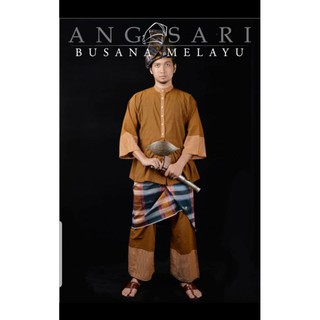 Baju Melayu Tradisional Busana Melayu Baju Sikap Rekaan 2 Shopee Malaysia